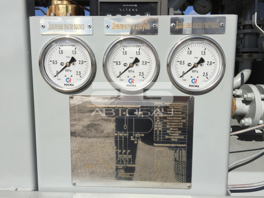 12. Манометры контроля за давлением в системе 12. Манометры контроля за давлением в системе