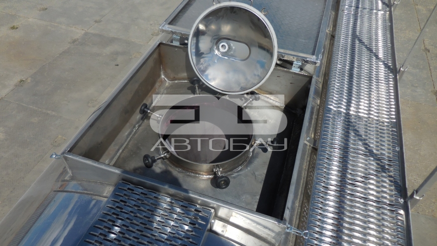 6. Заливная горловина из стали AISI304 6. Заливная горловина из стали AISI304