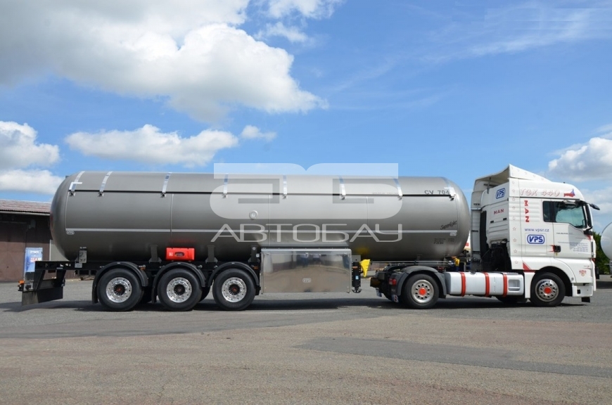 Полуприцеп-цистерна VPS CV704 для перевозки СУГ объем 48 куб.м, 3 Полуприцеп-цистерна VPS CV704 для перевозки СУГ объем 48 куб.м, 3