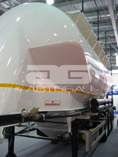 2. Алюминиевый цементовоз Kassbohrer SSL35